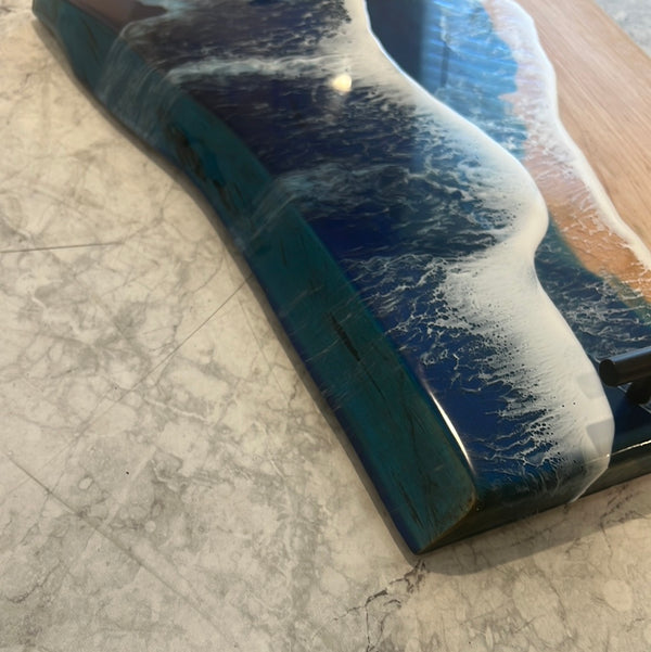 Maple wood ocean charcuterie board