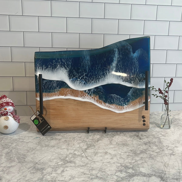Maple wood ocean charcuterie board